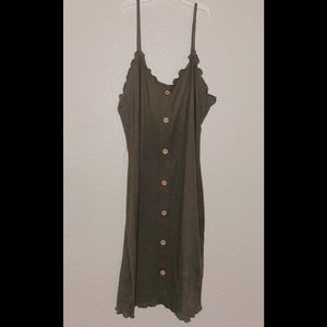 Time & Tru Green Dress